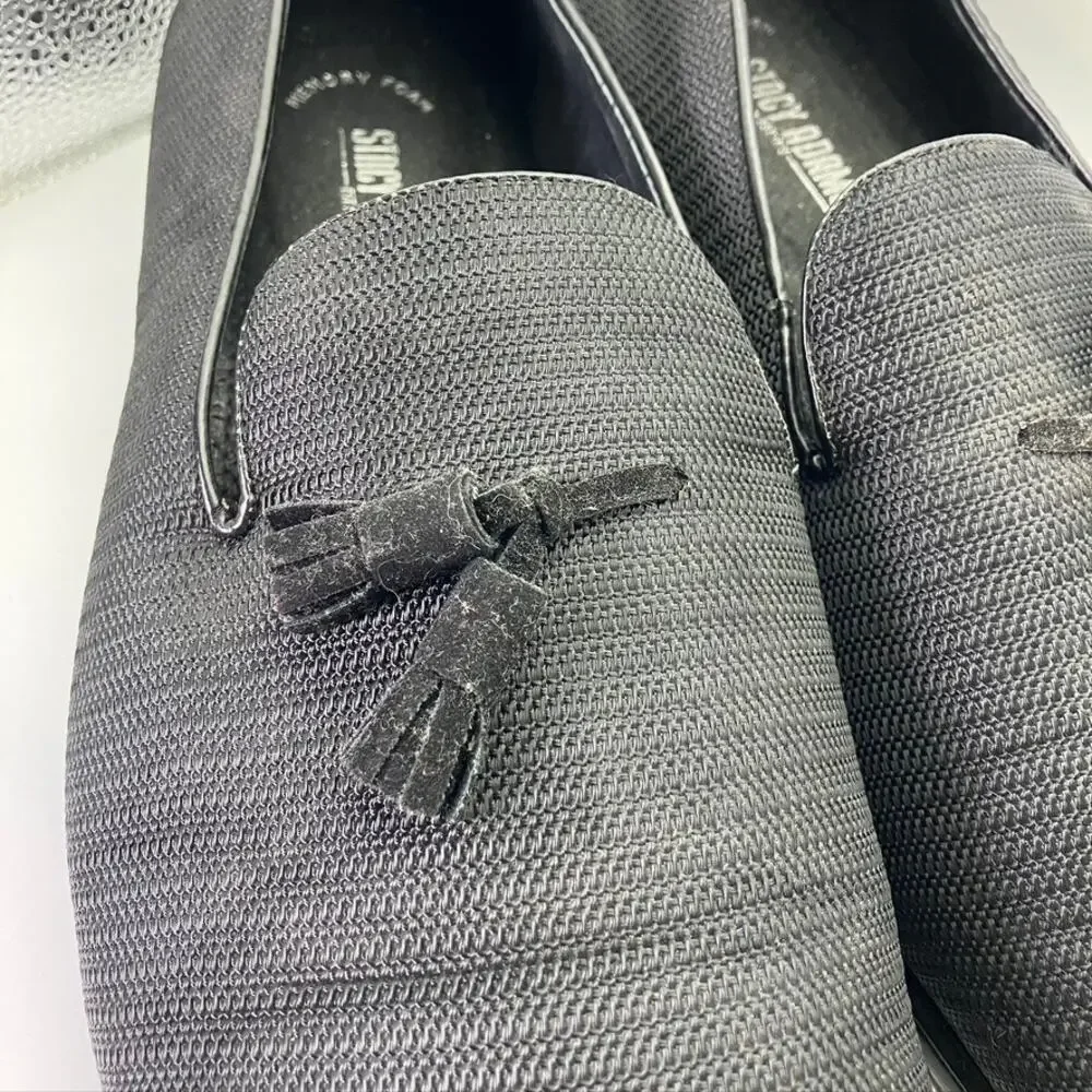 Stacy Adams Tazewell Slip On‎ Loafers Dress Shoes 25343 Black Size 13M Slip On